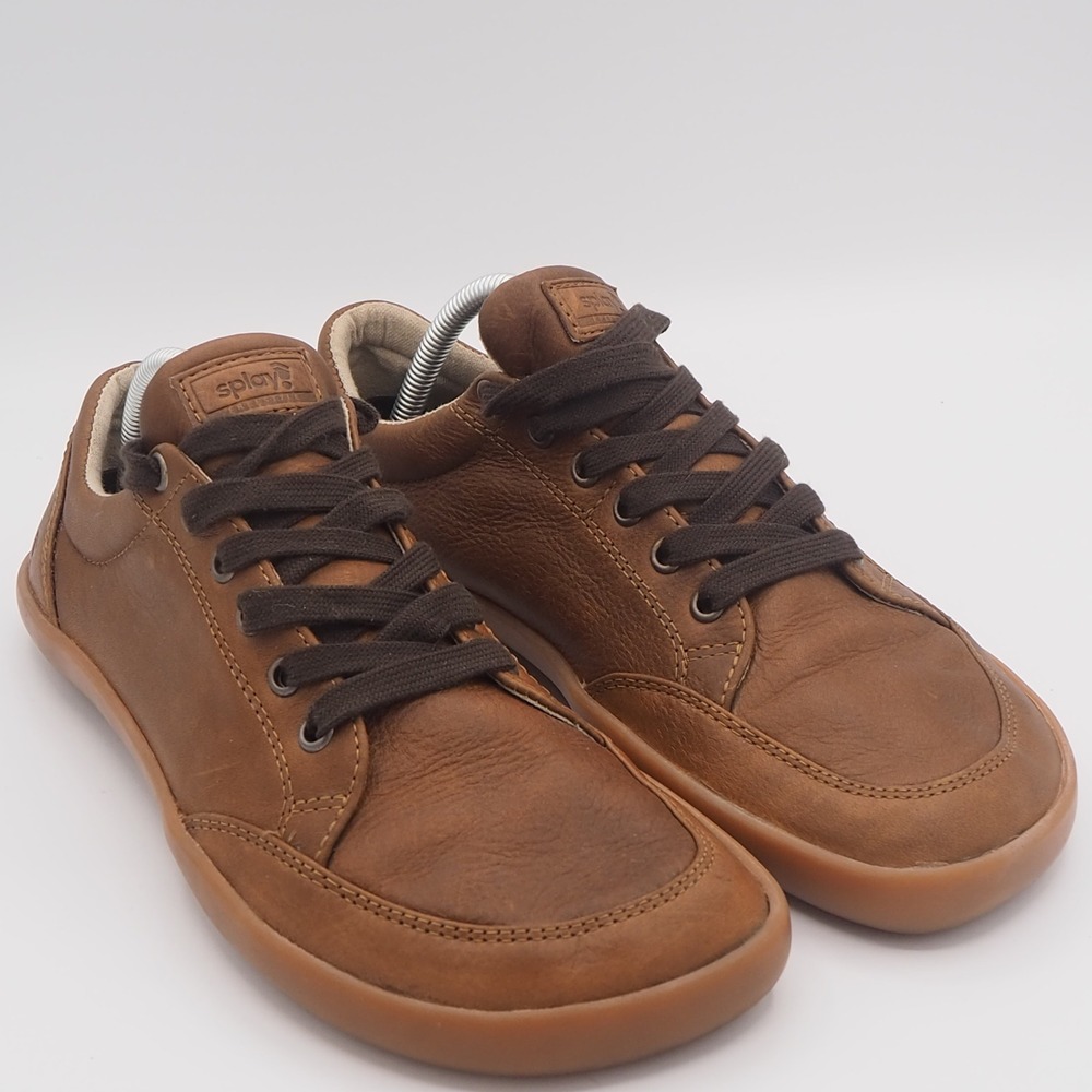 SPLAY Freestyle Barefoot Leather Shoes Unisex Wide Toe Box Sneakers US M 9 W 11